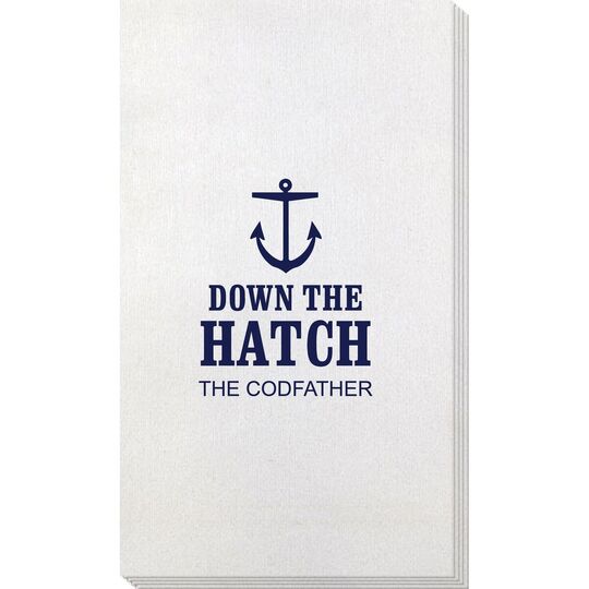 Down The Hatch Bamboo Luxe Guest Towels